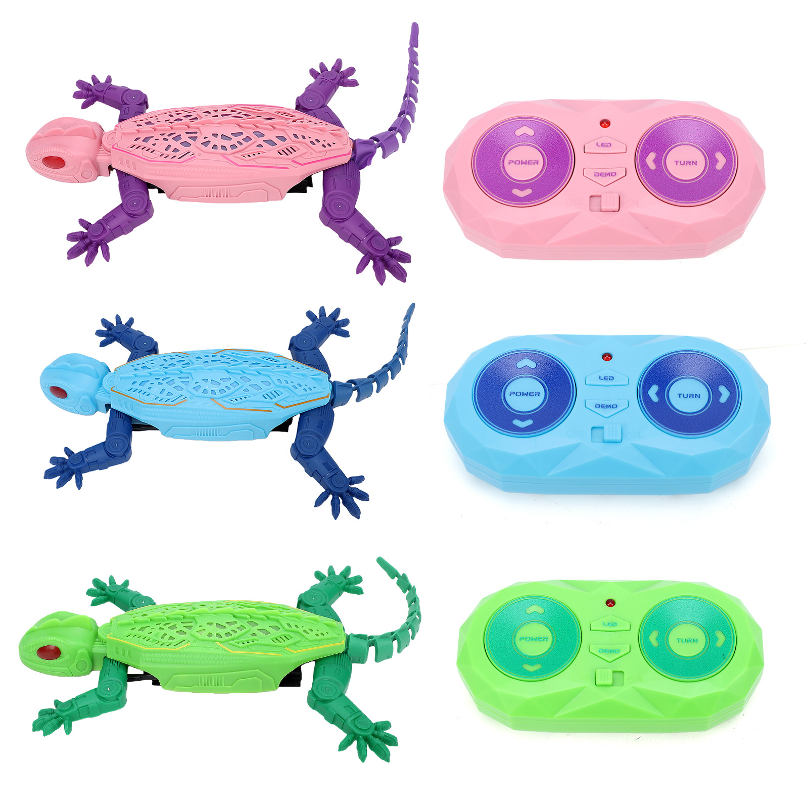 Gecko Lighting & Decor - Gecko sterowany pilotem, 2.4GHz RC zwierzak