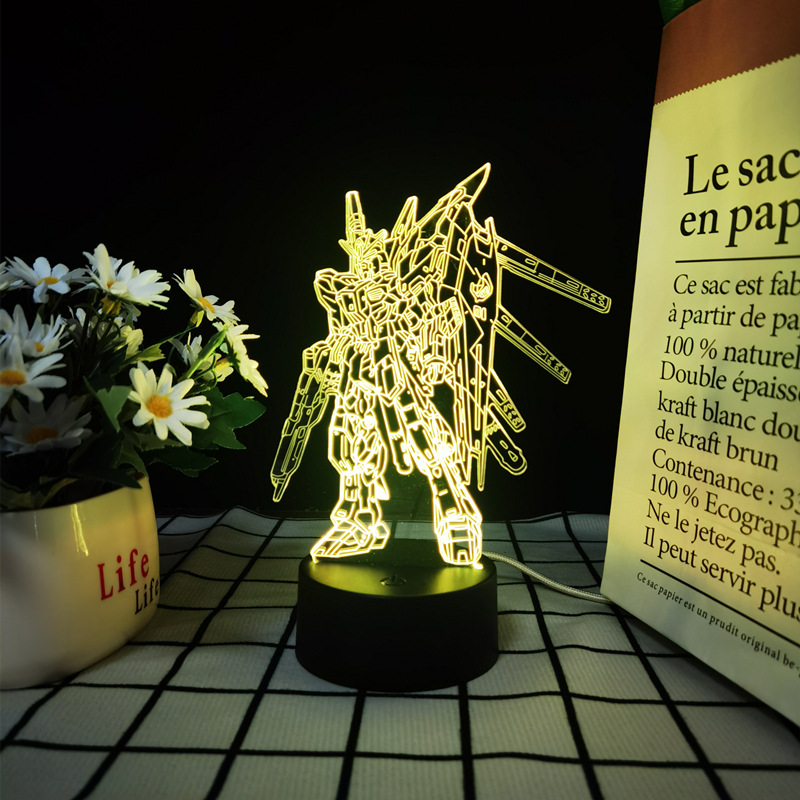Lighting Room Decor Items - Akrylowa lampka nocna LED 3D z