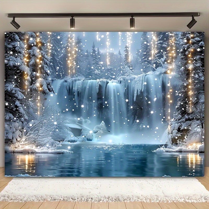 Elements Lighting Decor - Świąteczna tkanina na tło fantasy -
