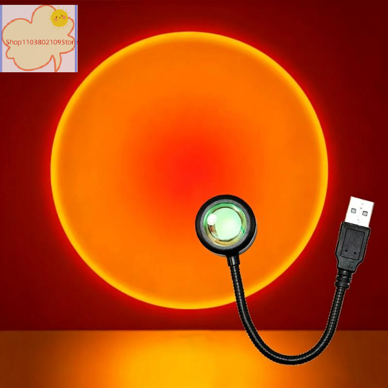 【HT】【HT】Lampa projekcyjna z mo – Sunset Lamp Projection recenzja i cena