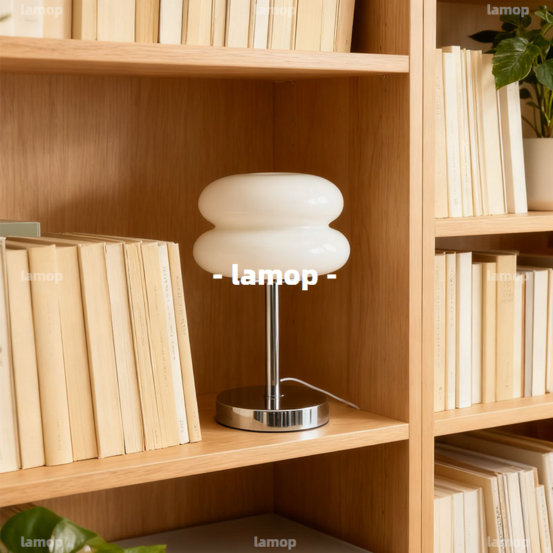 Lampa stołowa Bauhaus Cream-Gl – Lighting Decor For Bedroom recenzja i cena