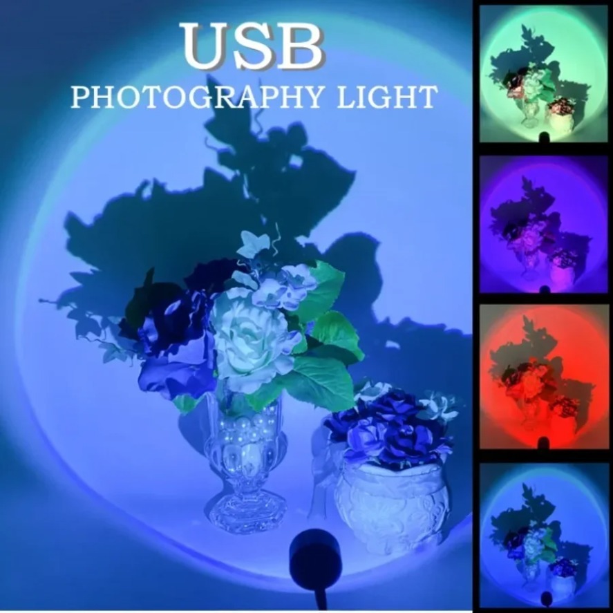 5V USB Projektor Zespołu Zacho – Sunset Lamp Projection recenzja i cena