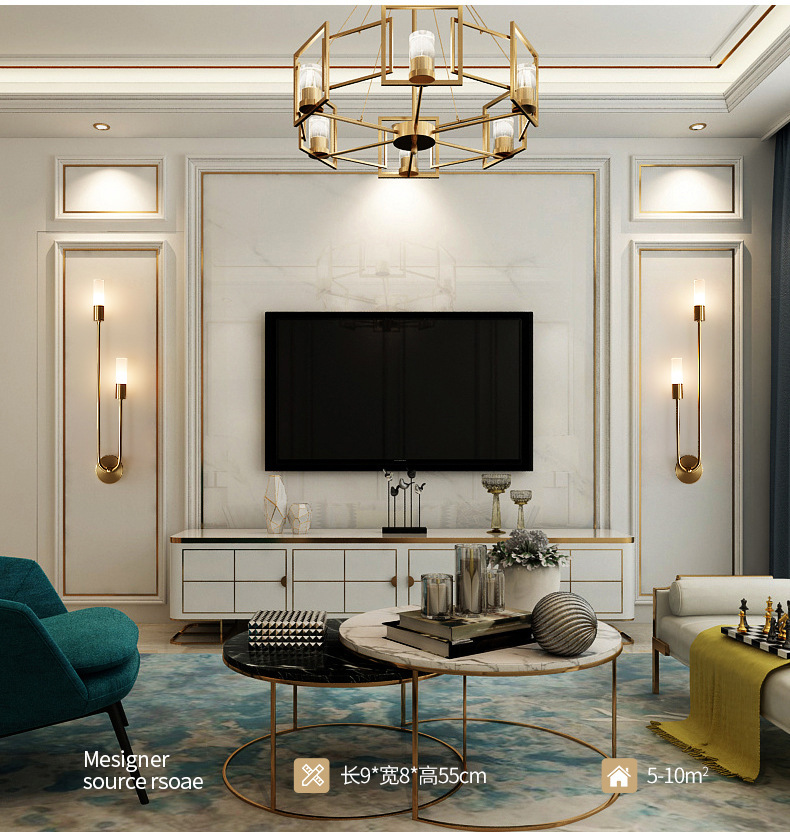 Retro Tło Salon Korytarz Sypia – Lighting Decor For Bedroom recenzja i cena