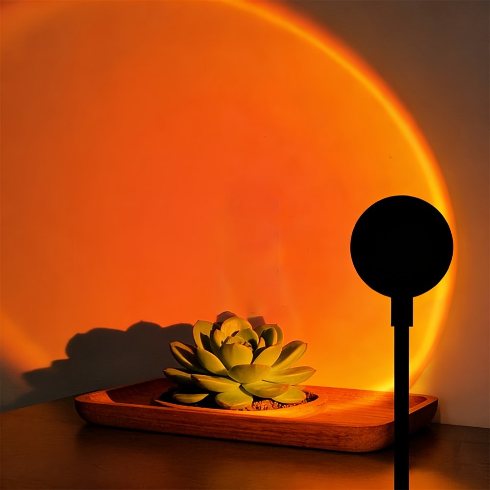 1 szt. Kolorowa lampa LED Suns – Sunset Lamp Projection recenzja i cena