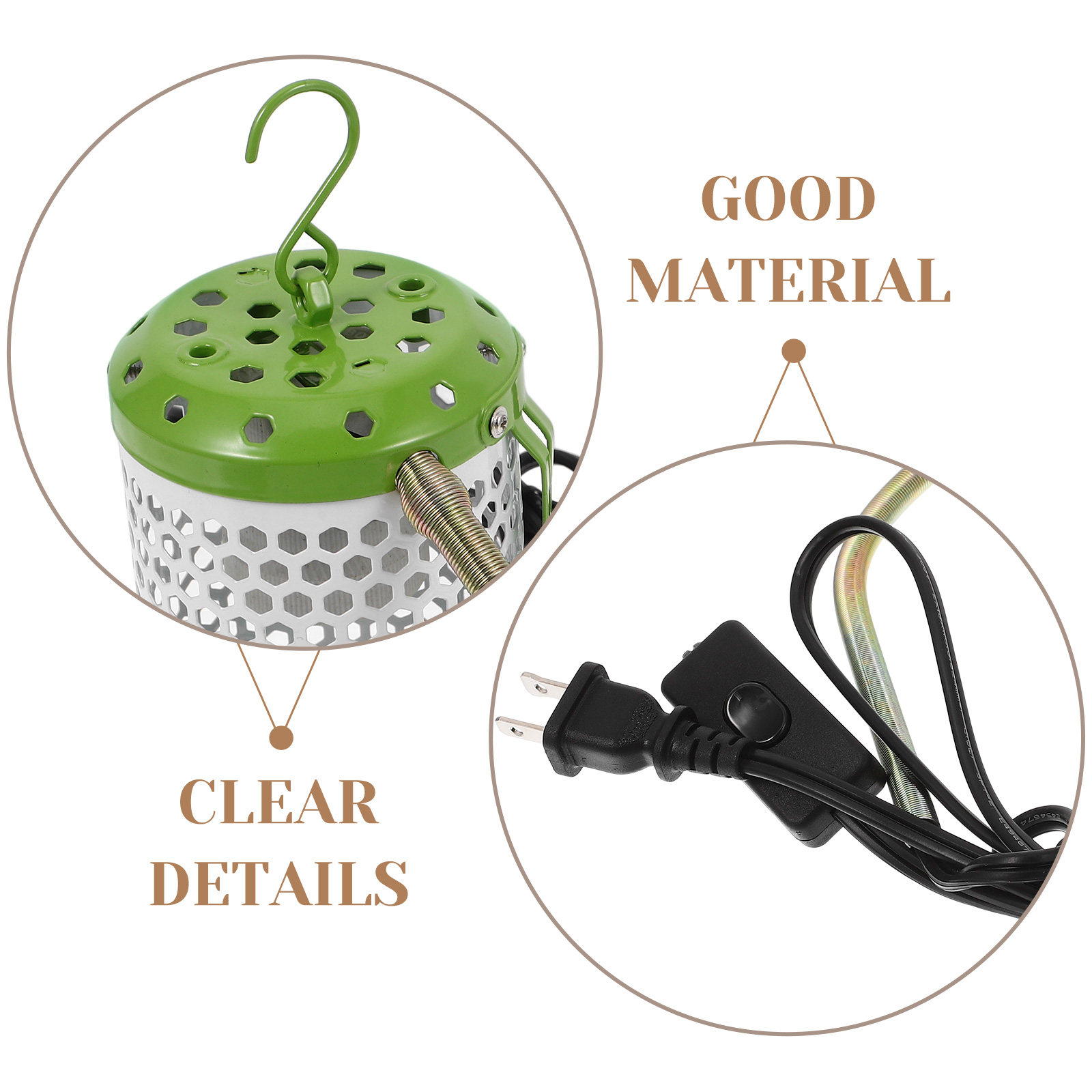 Ceramiczna lampa grzewcza z re – Gecko Lighting & Decor recenzja i cena