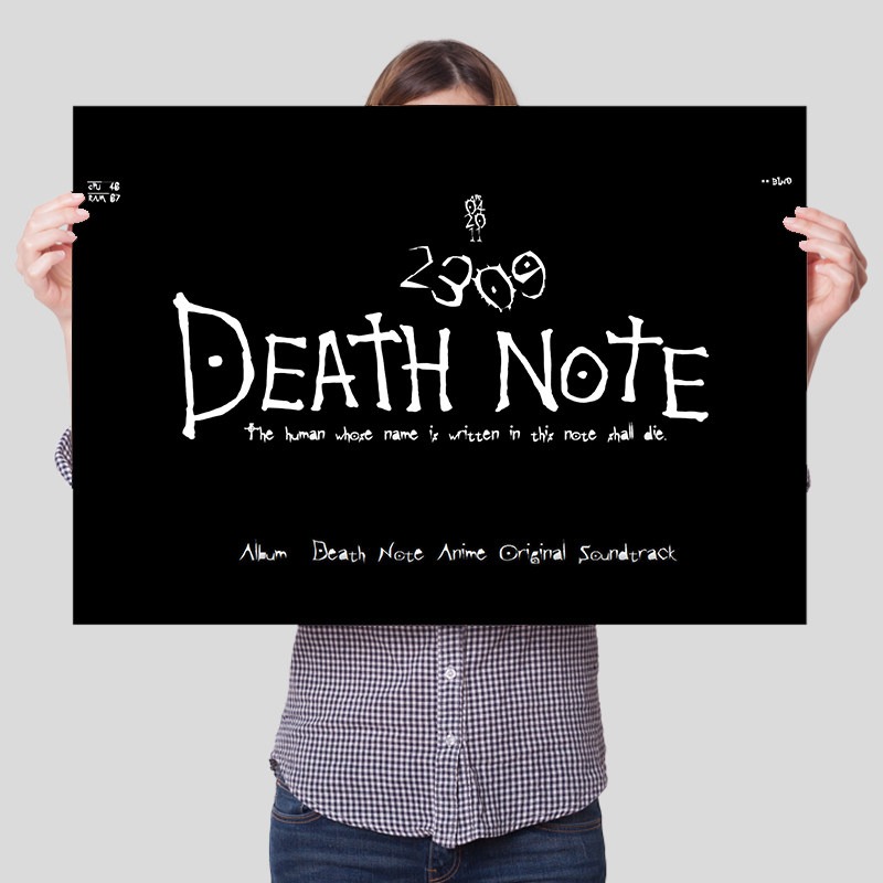 Death Note Obraz na Płótnie Be – Lighting Room Decor Items recenzja i cena