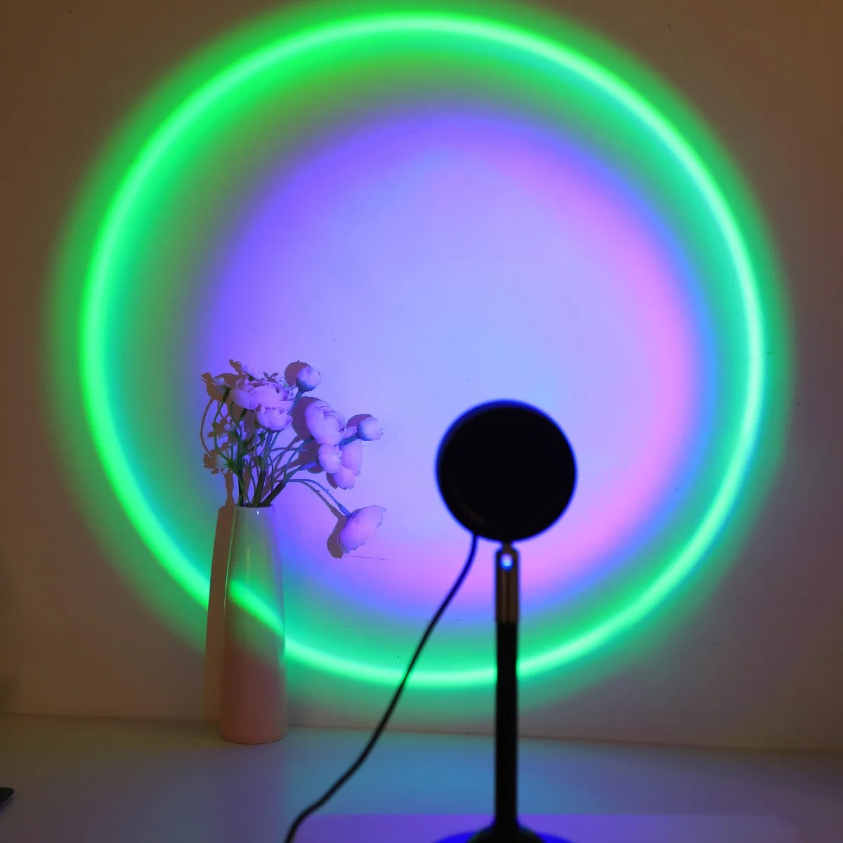 Lampa projekcyjna z efektem za – Sunset Lamp Projection recenzja i cena
