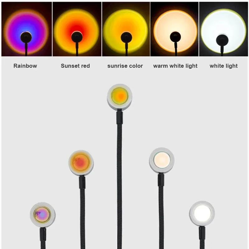 Lampa projekcyjna USB Zachód s – Sunset Lamp Projection recenzja i cena