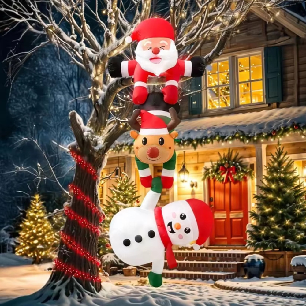 2,4 m – nadmuchiwana dekoracja – Santa'S Elves Holiday Lighting & Decor Llc recenzja i cena