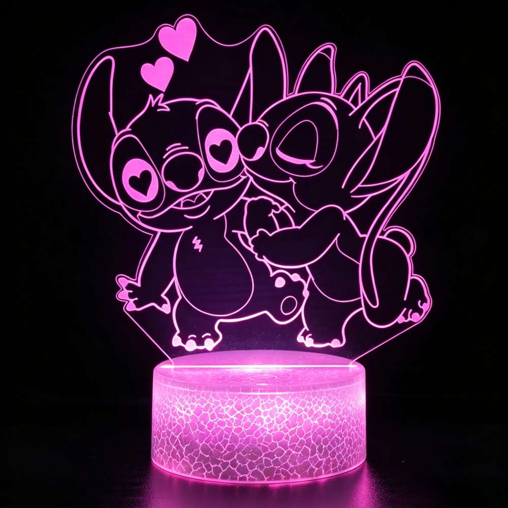 Lilo i Stitch – trójwymiarowa  – Lighting Room Decor Items recenzja i cena